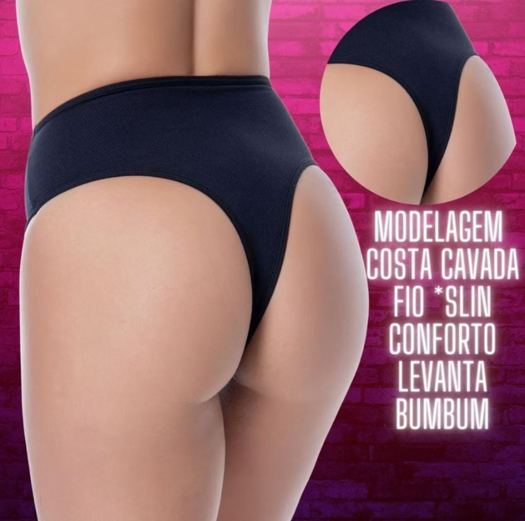 Kit Calcinha Fio Dental (Zero Barriga)