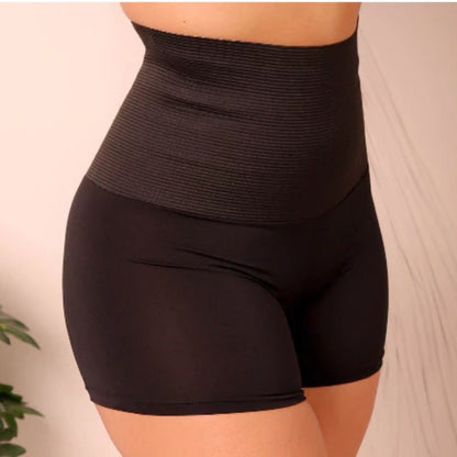 Cinta Modeladora Estilo Bermuda Preta