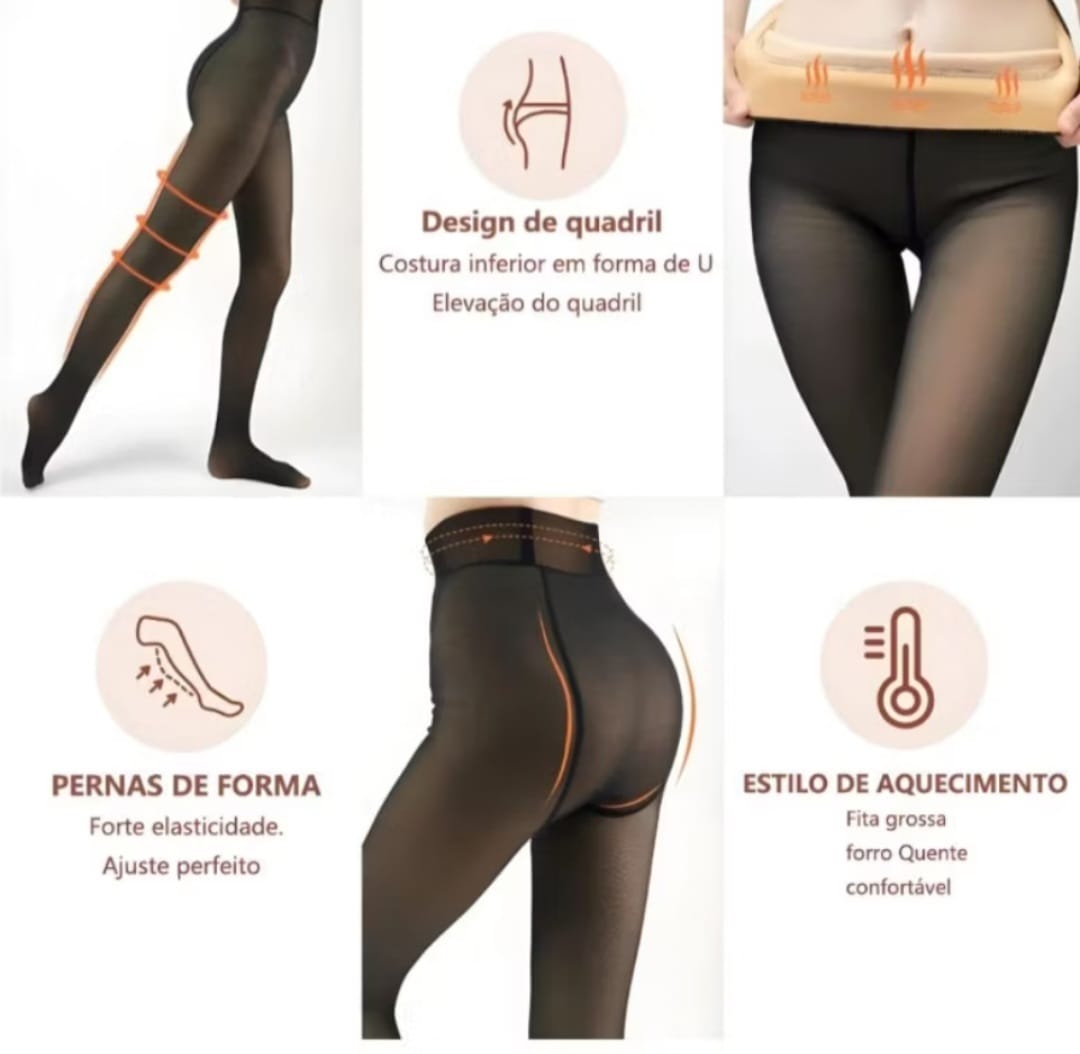 MEIA CALÇA TERMICA XOU