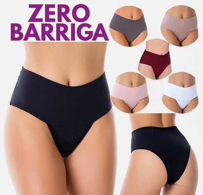 Kit Calcinhas Zero Barriga - Modelo vestindo calcinha sem marca