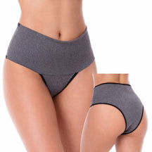 Calcinha Zero Barriga cor cinza -não marca 